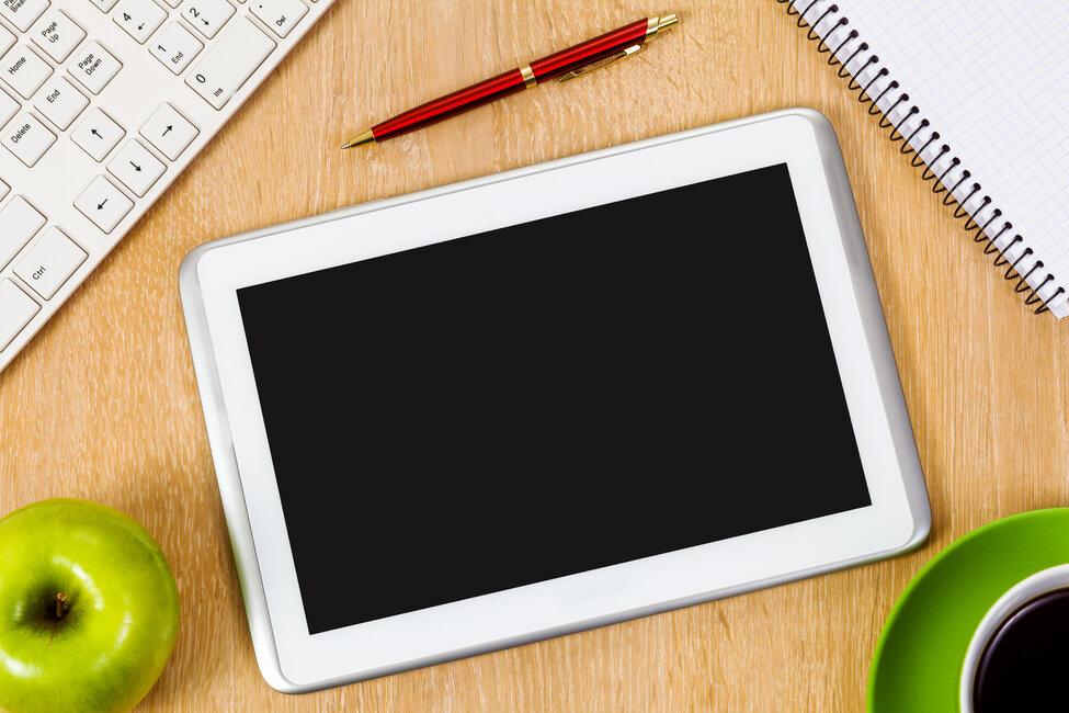 tablet computer for online counseling