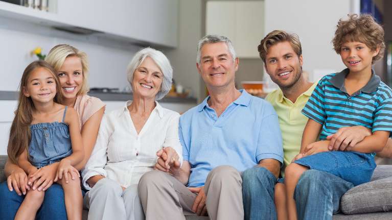 multigenerational family in washington state