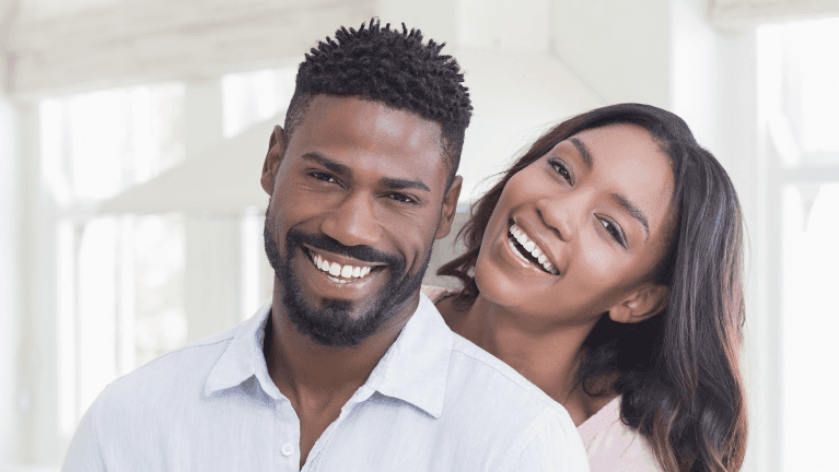 tacoma man and woman smiling 