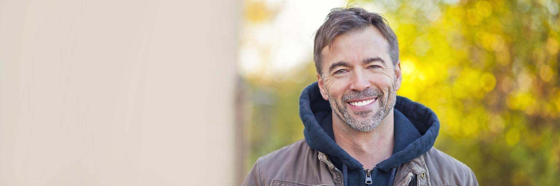 Man smiling after individual counseling in federal way